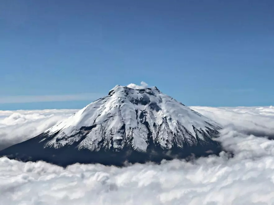 Cotopaxi from above