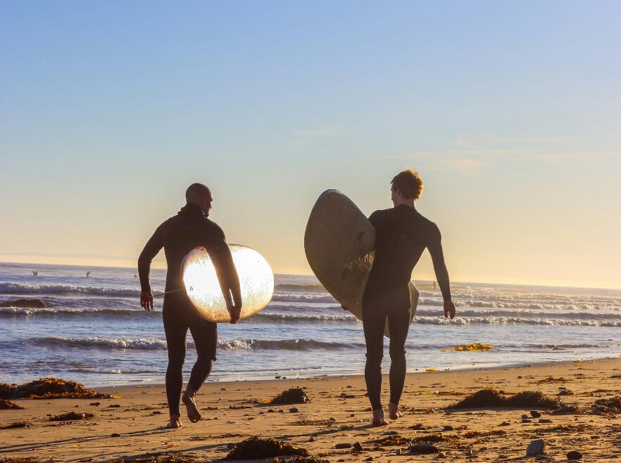 Santa Barbara Surfing, California, USA